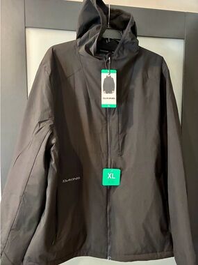 Dakine Men's Black Ski Hooded Jacket